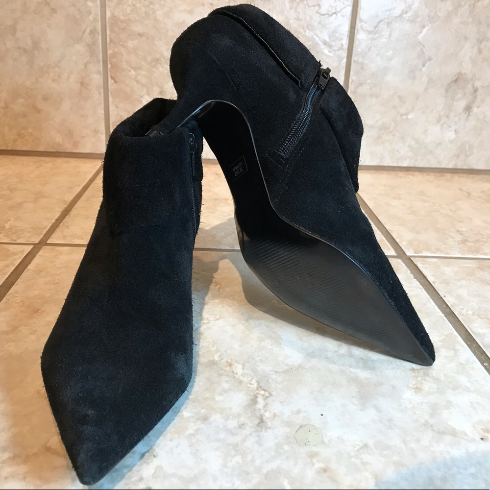 Bronx Vivian Black Heeled Ankle Boots - Picture 5 of 7
